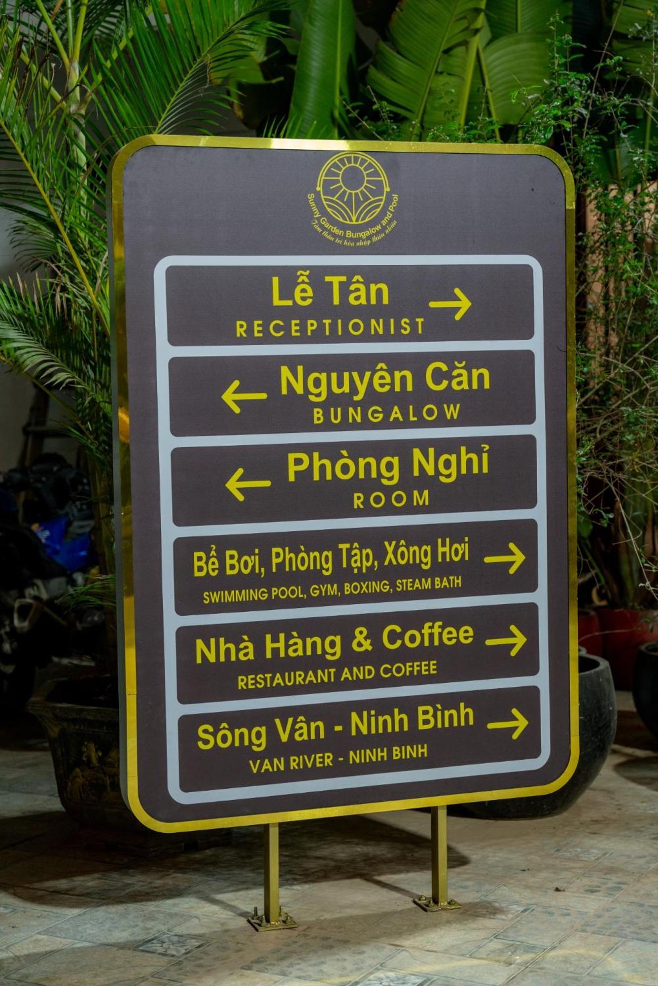 Sunny Bungalow & Hotel Ninh Binh Buitenkant foto